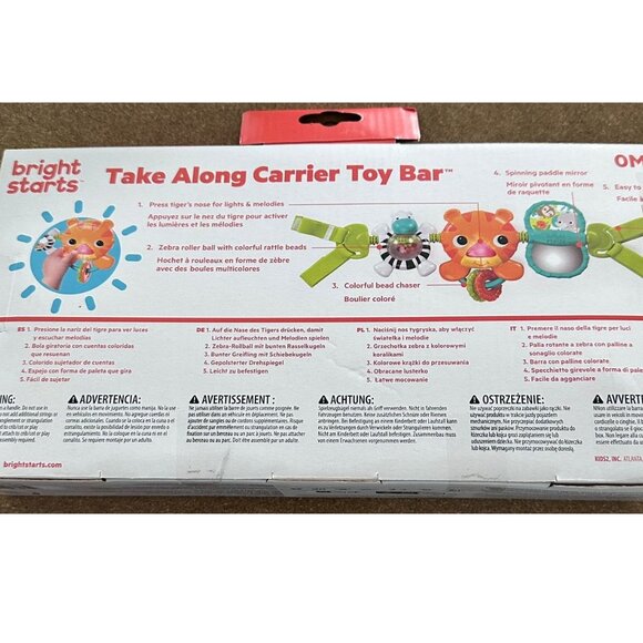 Bright starts. take along carrier toy bar - Picture 3 of 4